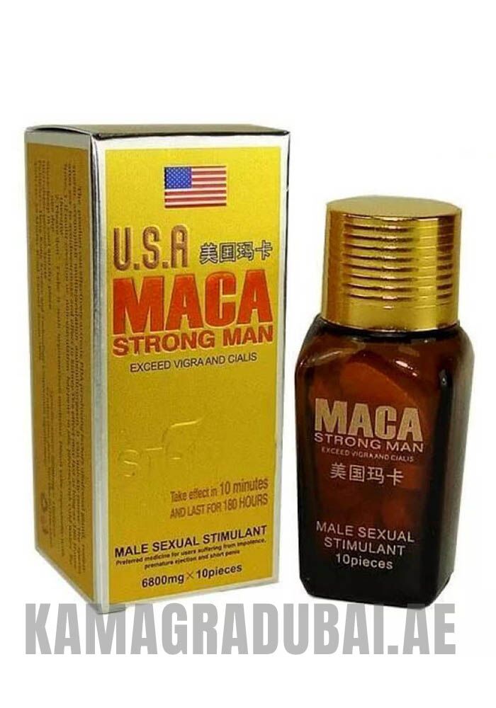 maca usa strong man power pills