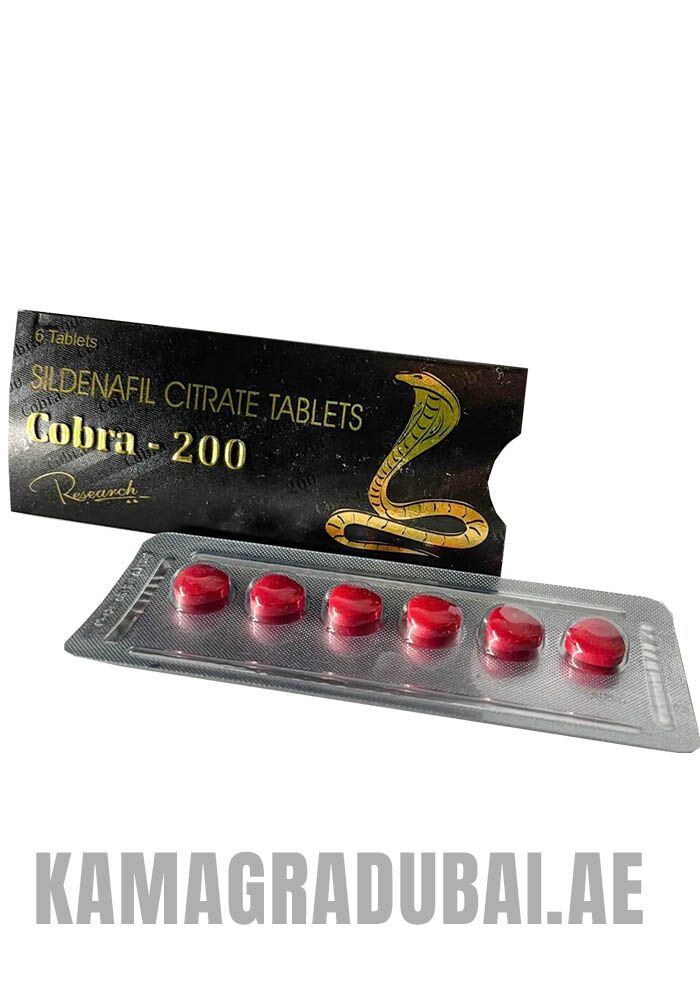 Cobra 200 mg Review: Ultimate Timing Tablet for Men in the UAE?