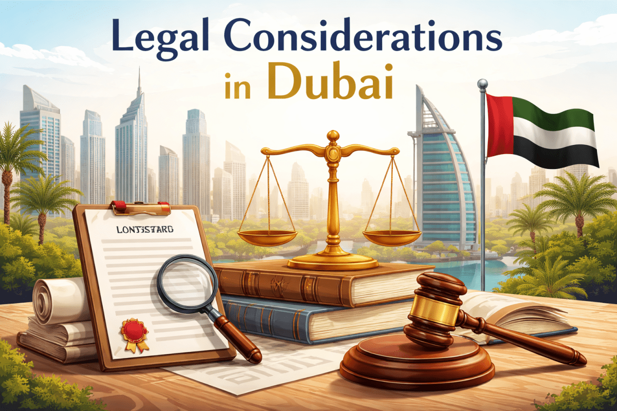 Legal Considerations in Dubai