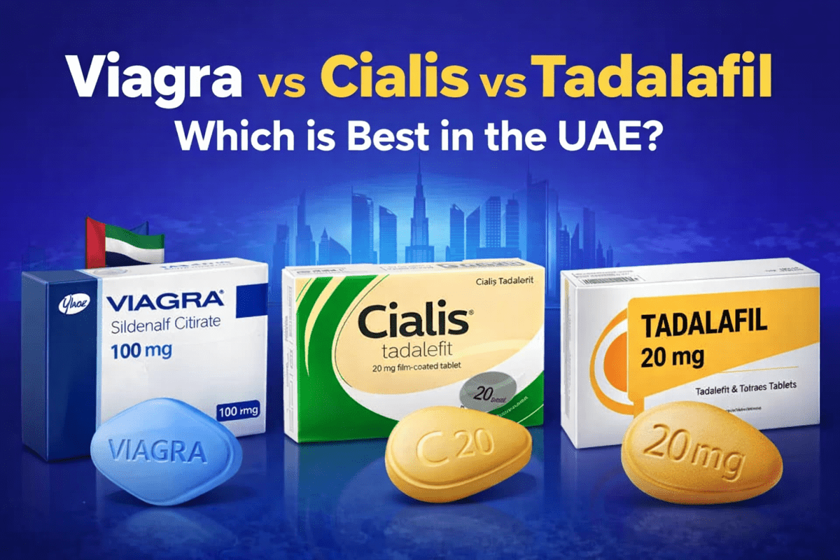 Viagra, Cialis, or Tadalafil in the UAE